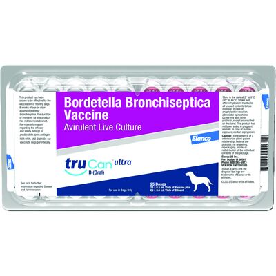 Trucan Ultra B (Oral) Bordetella Bronchiseptica (25 x 1 Dose)