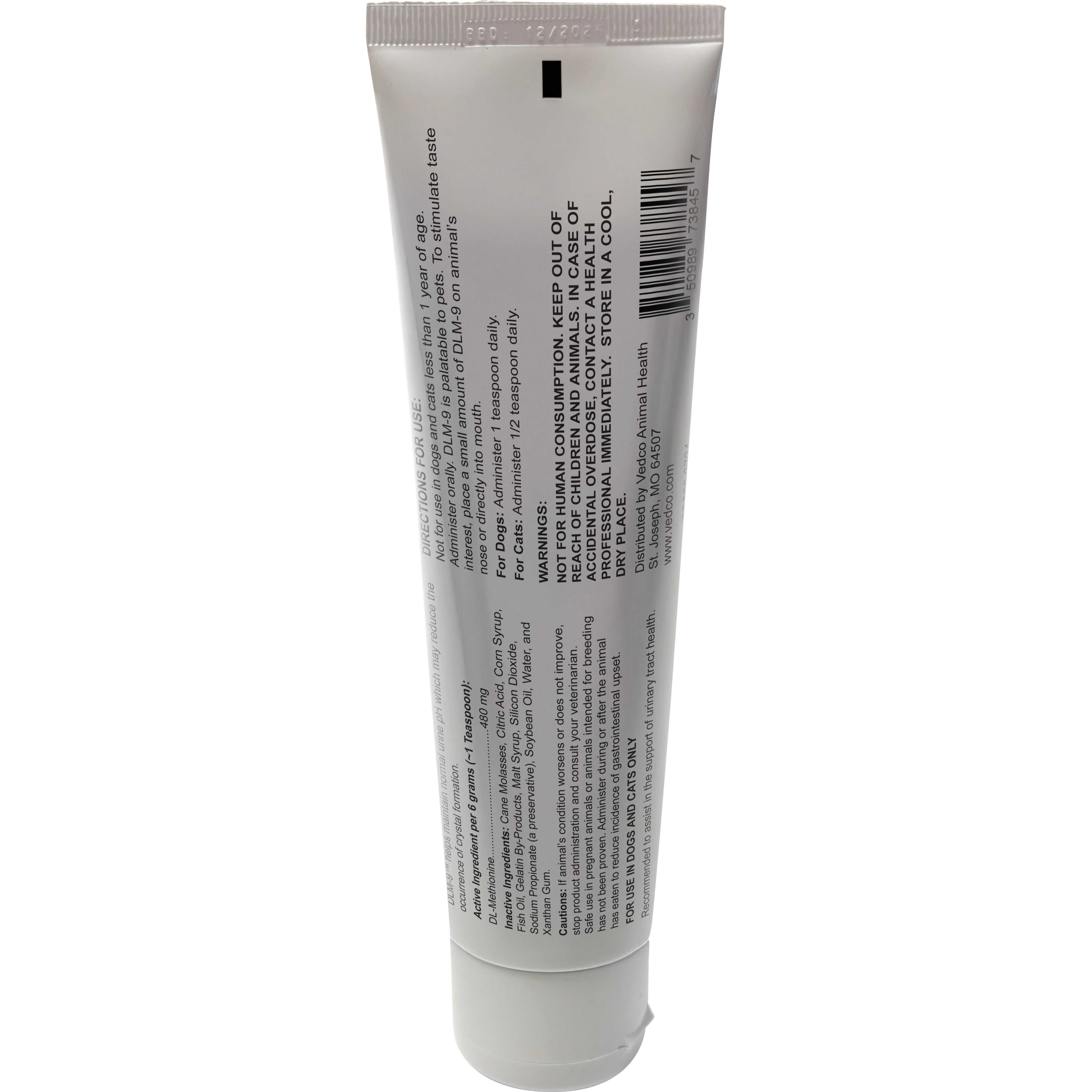 Vedco DLM-9 Oral Gel 4.25oz Malt