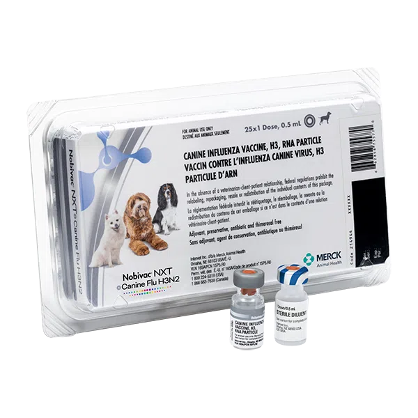 Merck Nobivac NXT Canine Flu H3N2 (25x1 Tray)
