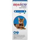 Bravecto Cat 6.2-13.8 LBS Blue Topical (Carton of 10)