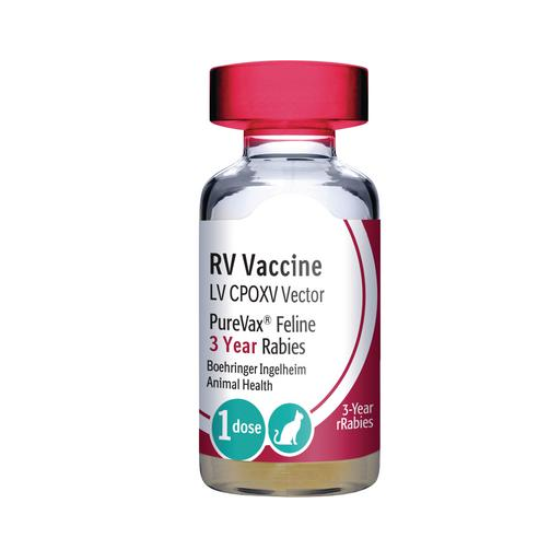 B.I. PureVax Feline Rabies 3 Year (25x1 Tray)