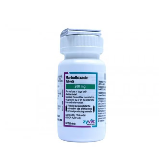 Marbofloxacin Chew Tabs 200mg 50ct (Felix)