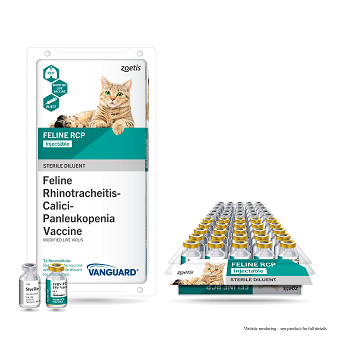 Zoetis Vanguard Feline RCP (25x1 Tray)