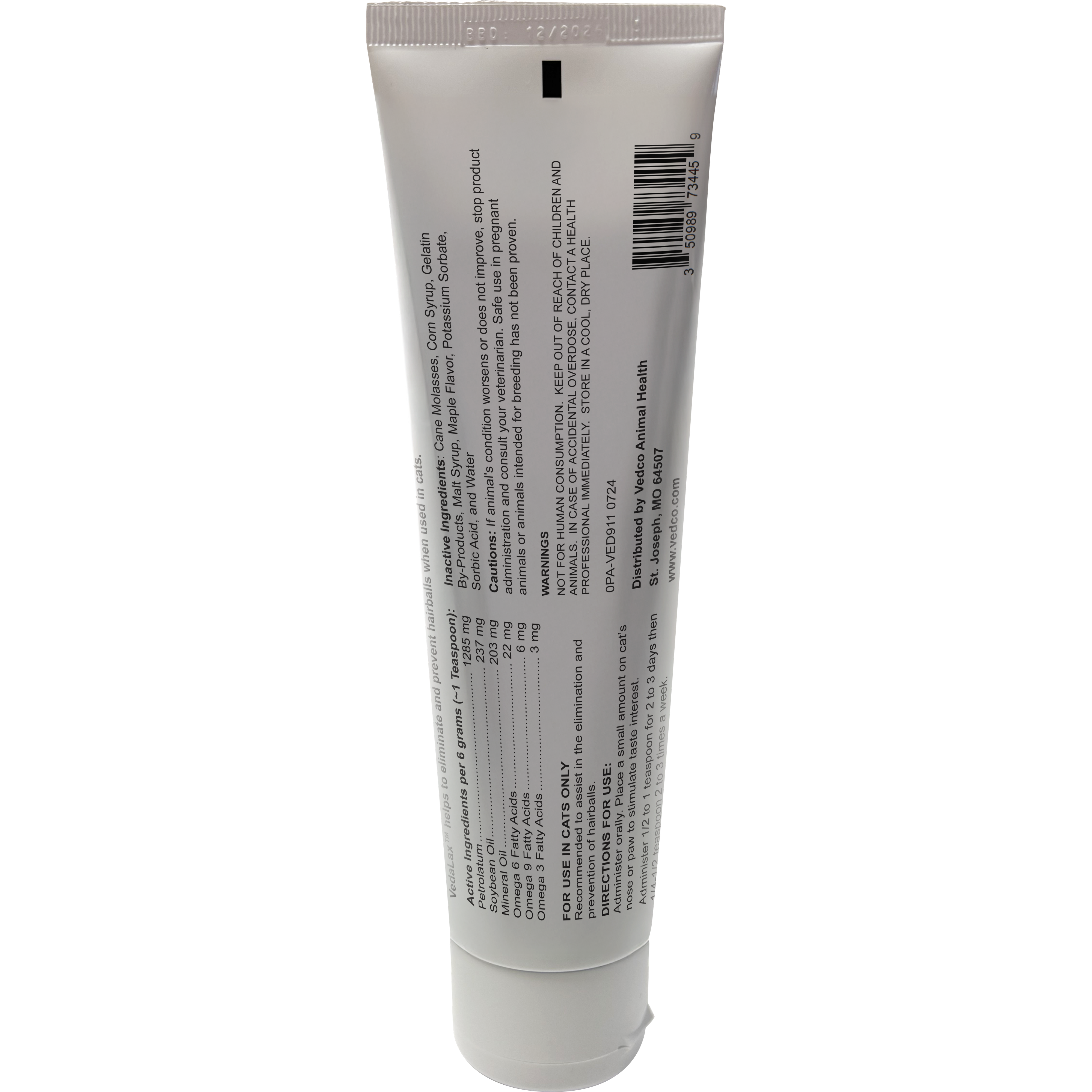 Vedco Vedalax Oral Gel 4.25oz Maple