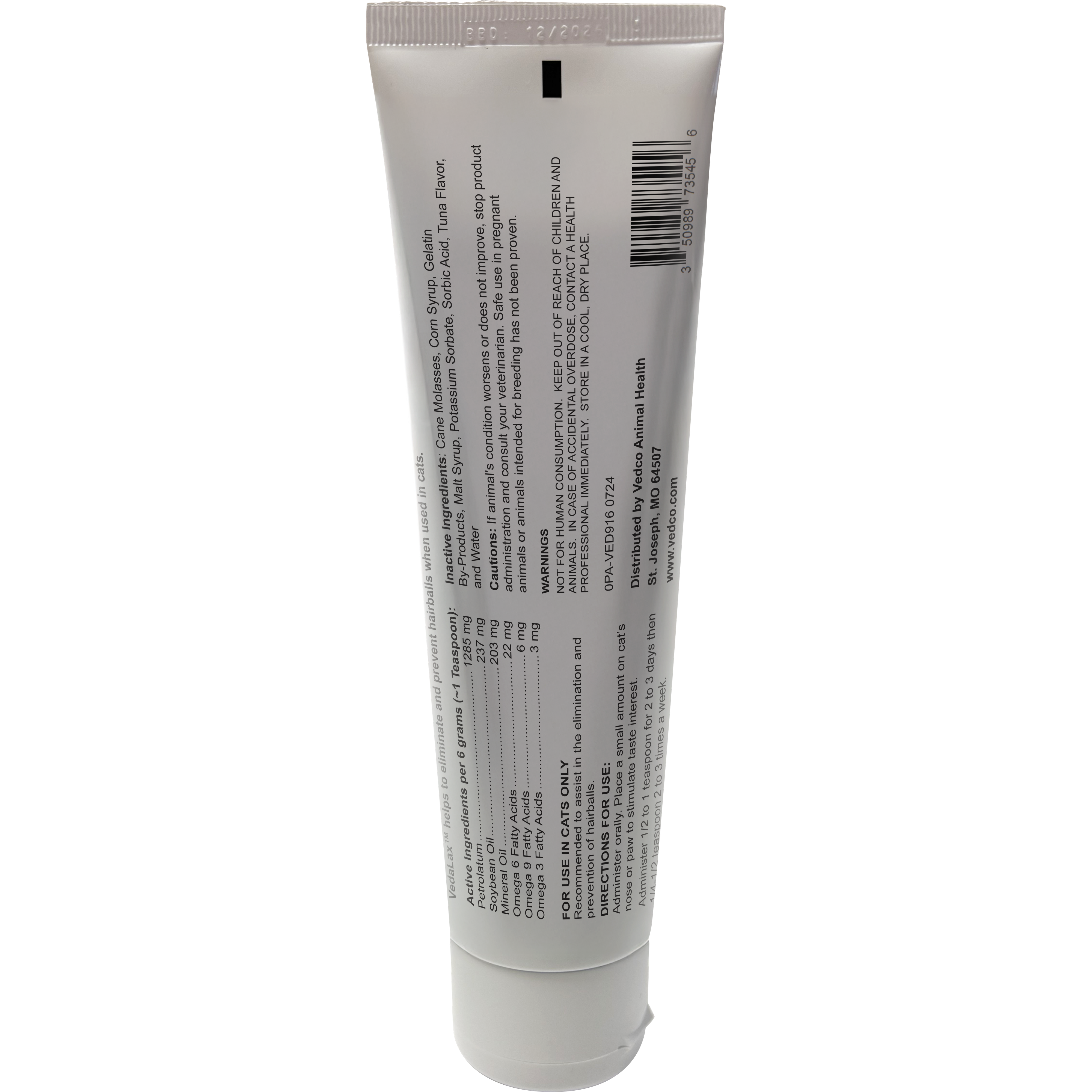 Vedco Vedalax Oral Gel 4.25oz Tuna