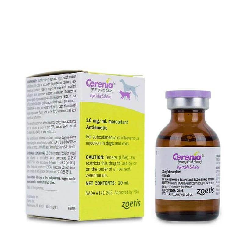 Zoetis Cerenia Injectable Solution for Cats and Dogs