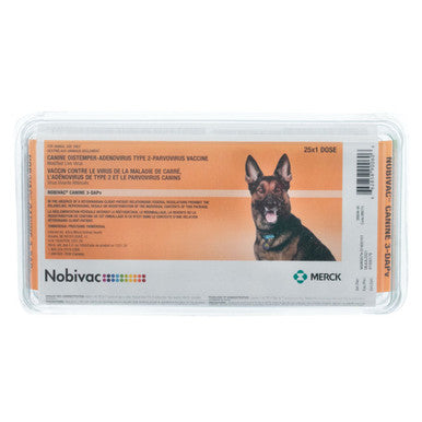 Merck Nobivac Canine 3 DAPv (25x1 Tray)