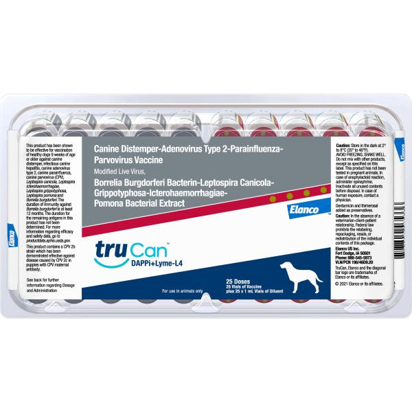 Elanco TruCan DAPPi+Lyme L4 (25x1 Tray)
