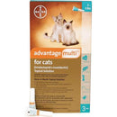 Advantage Multi Topical Solution For Cats, Turquoise 2-5 lbs, 6 Dose (Carton of 12)