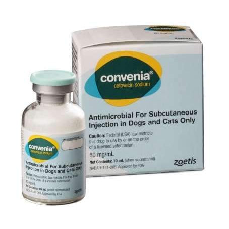 Convenia Antibiotic 80 MG/ML 10ML VIAL