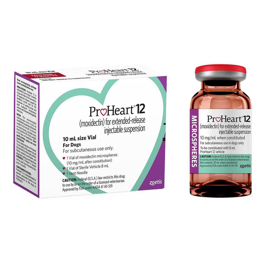 Proheart Moxidectin Heartworm Treatment Topical Heartworm For Dogs