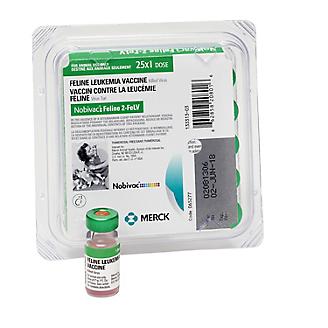 Merck Nobivac Feline 2-FeLV (25x1 Tray)
