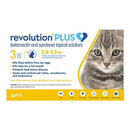 Revolution Plus for Cats Gold 2.8 to 5.5 lb (3 Dose)