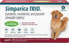 Simparica Trio Dog 44-88 LBS Green 6 Month Chew Tab (Carton of 5)