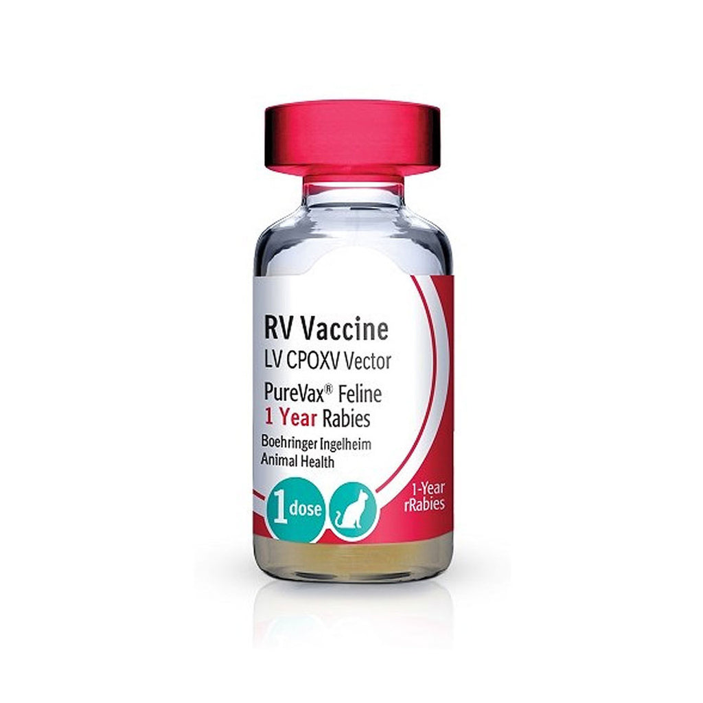 B.I. Purevax Feline Rabies 1 YR (rRabies) .5 ML 1 Dose x 25 – PromoVet