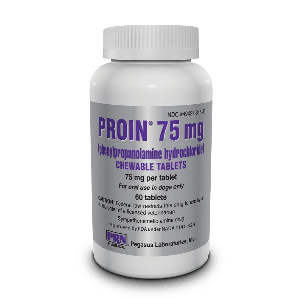 Proin 75mg Chewable Tabs 60ct Bottle
