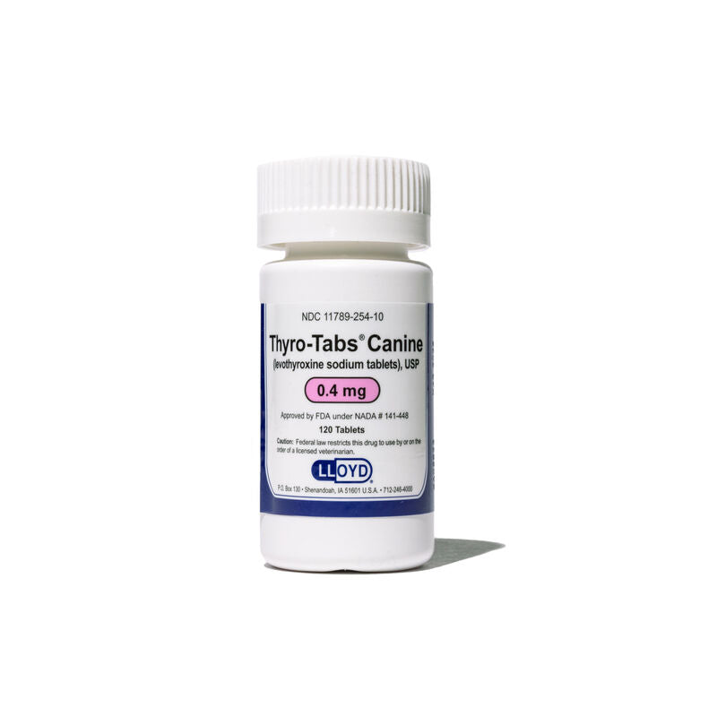 Lloyd Thyro-Tabs 0.4 MG 120 CT