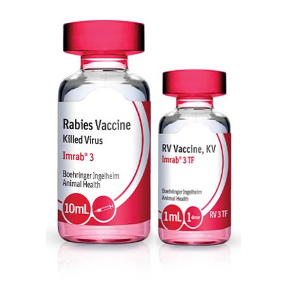 B.I. Imrab 3: (Thimerosal-Free) (50 x 1 dose)
