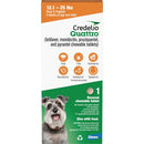 Credelio Quattro Chews Orange, 12.1-25 lb, 225 mg, 1 Dose x 16/Pkg