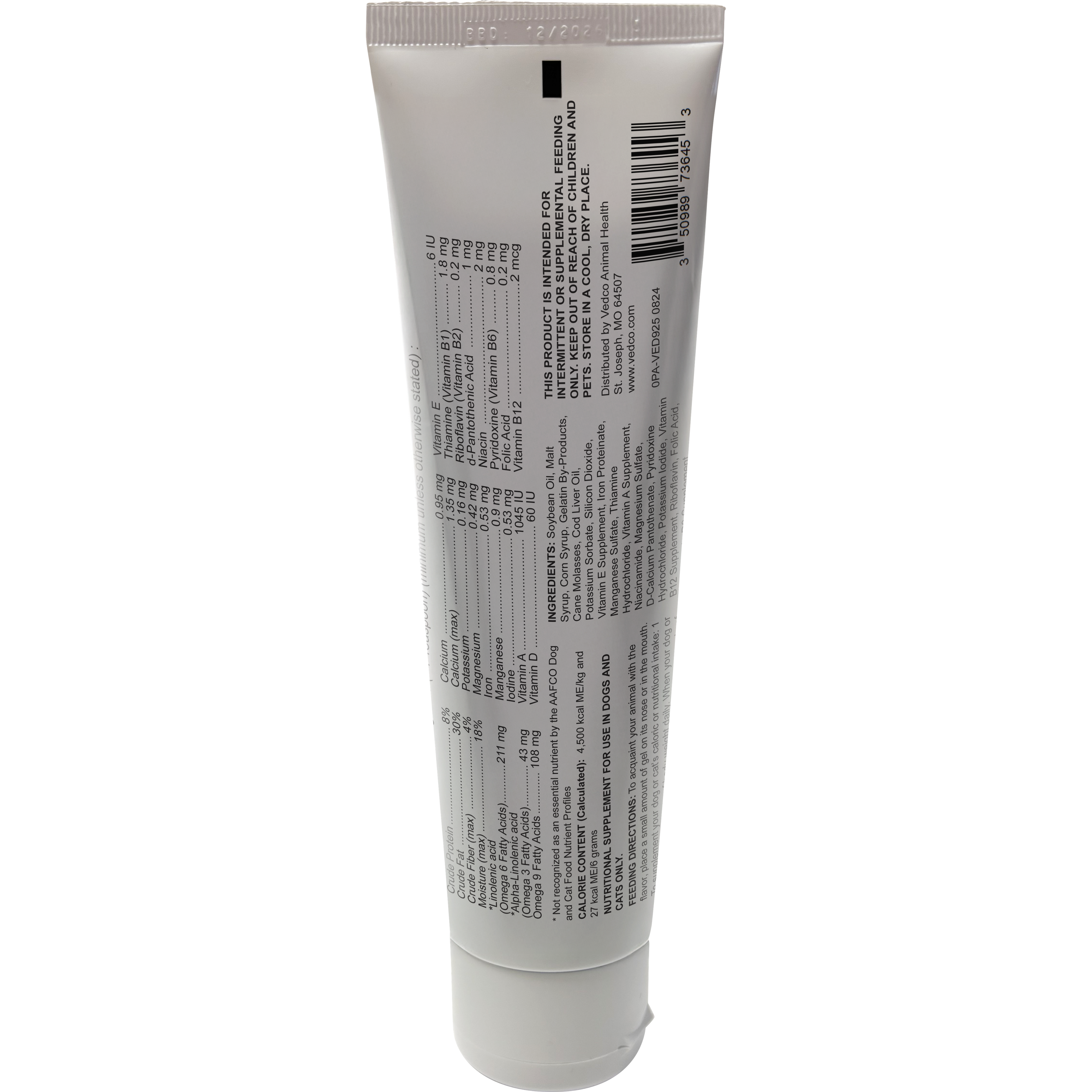 Vedco Enercal Oral Gel 4.25oz