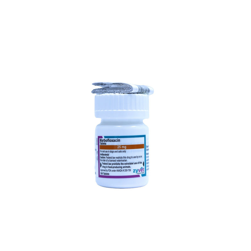 Marbofloxacin Tabs 25 MG 100 CT (ZyVet)