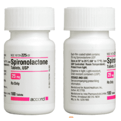 Spironolactone 25 MG 100 CT Tablets