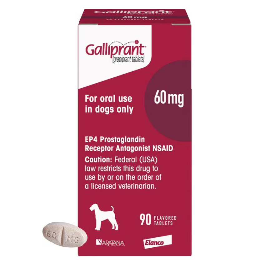 Galliprant Tab 60 MG 90 CT Gray (Elanco)