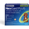 NexGard Plus Chew Tabs for Dogs, 8.1 to 17lb, Green, 6 Dose (Carton of 10)