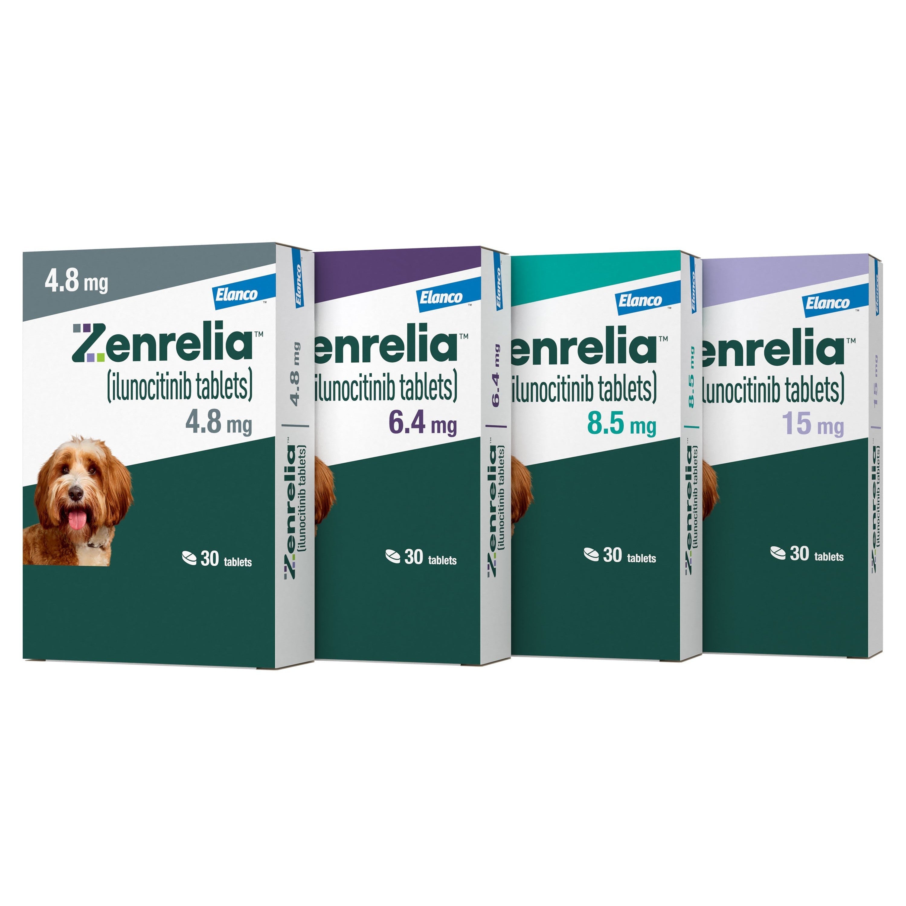 Zenrelia Light Purple 15mg Tablets 90ct Bottle