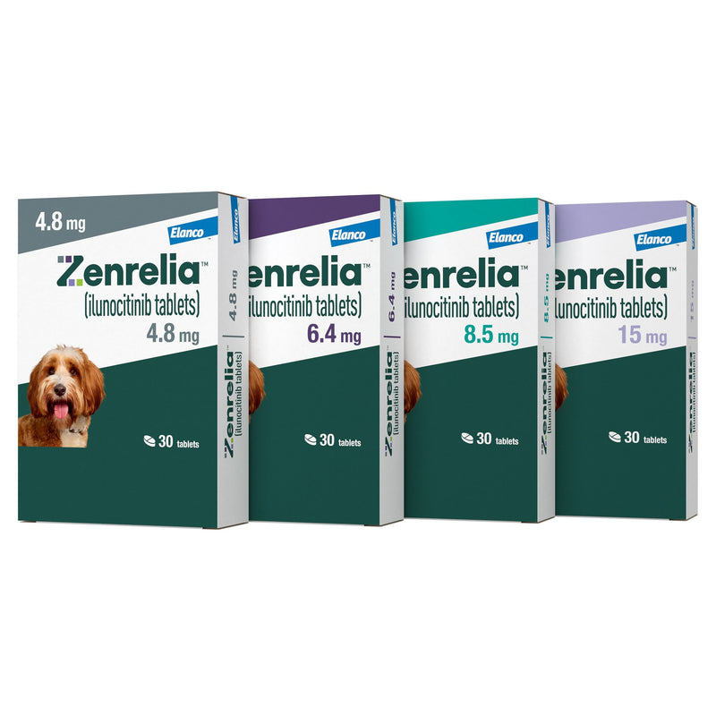 Zenrelia Teal 8.5mg Tablets 90ct Bottle (Elanco)