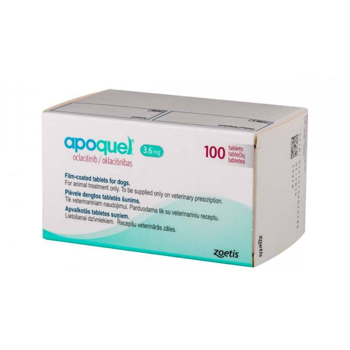 Apoquel 3.6 MG 100 CT Tabs (BLISTER PACKS)