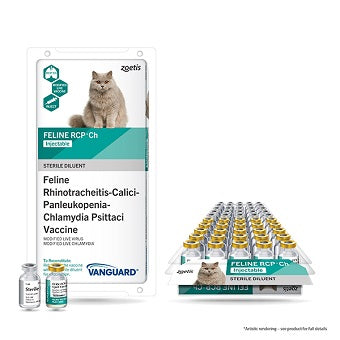 Zoetis Vanguard Feline RCP+Ch (25x1 Tray)