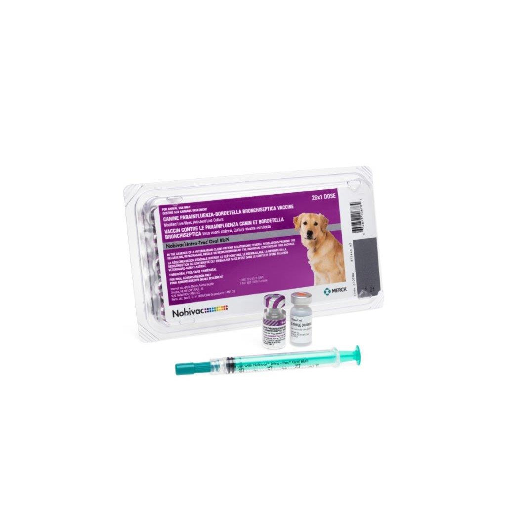 Merck Nobivac Intra Trac Oral BbPi Immuno-Mist-R applicator (25x1 Tray)