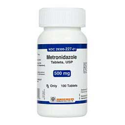 Metronidazole 500 MG 100 CT TABS