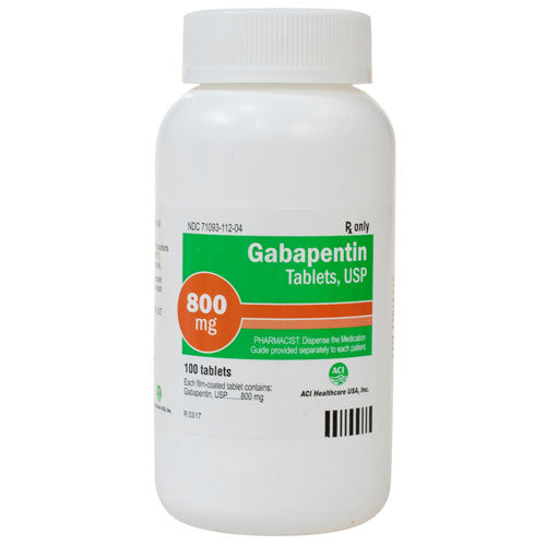 Gabapentin 800 MG 100 CT TABS (ACI)
