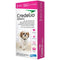 Credelio Tablets for Dogs, 6.1-12 lbs, Pink Box, 1 Treatment (Pack of 16)