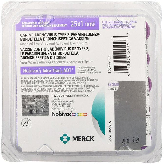Merck Nobivac Intra-Trac 3 ADT (25x1 Tray)