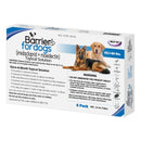 Barrier Topical Solution Dogs 55-88 lbs, Dark Blue Box 6 PK