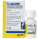 Clavamox Drops for Cats and Dogs 15 ml (individual bottle for sale)