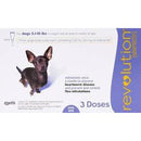 Revolution Topical Solution for Dogs, 5.1-10 lbs, Purple Box, 3-Dose(Singles)