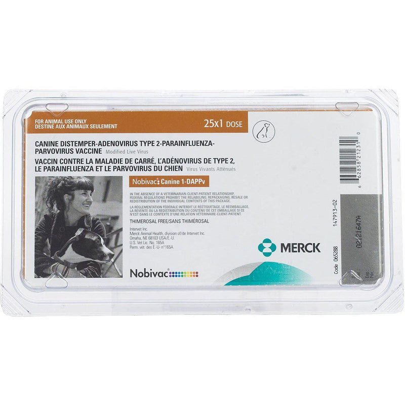 Merck Nobivac Canine 1-DAPPv 25 Tanks - Main Image