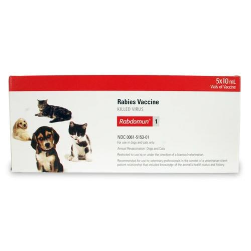Merck Nobivac 1 Rabies 10-mL 5 x 10 Dose