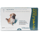 Revolution Topical Solution for Dogs 40.1- 85 lbs, Teal Box, 3-Dose (Singles)