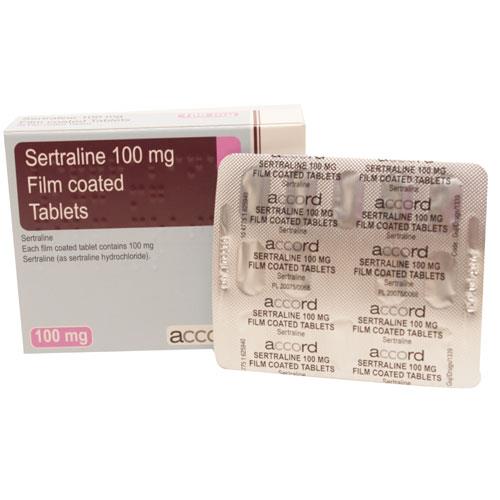 Sertraline HCL 100 MG 500 CT Tabs